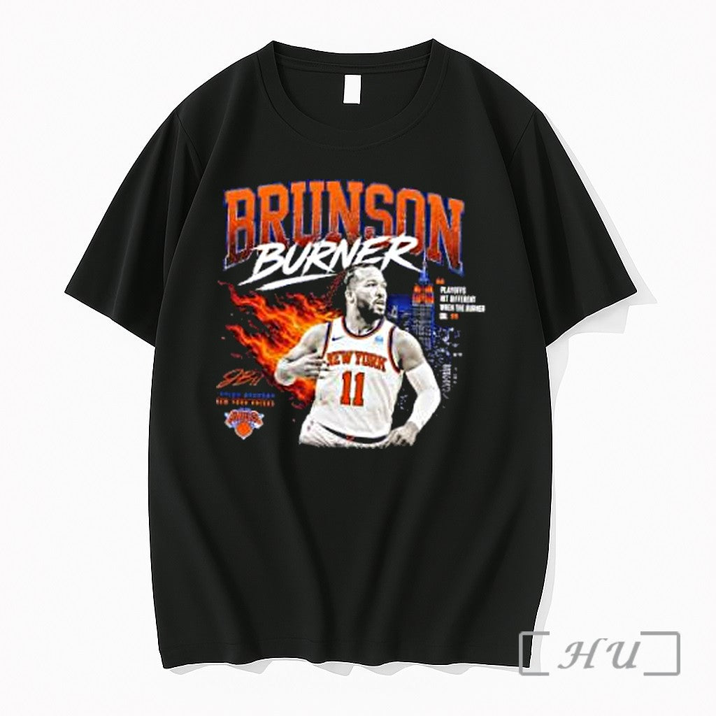 Officials Jaylen Brunson Brunson Burner New York Knicks Nba Basketball Art Premium T Shirts Sweater