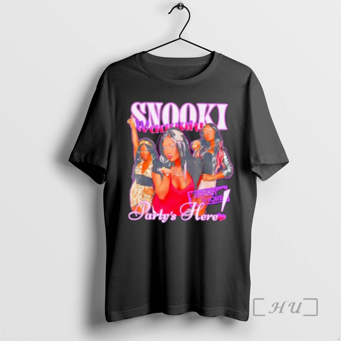 Officials Jersey Shore Partys Here Snooki T-Shirts, Hoodie, Sweatshirt | PureTeeCo.com