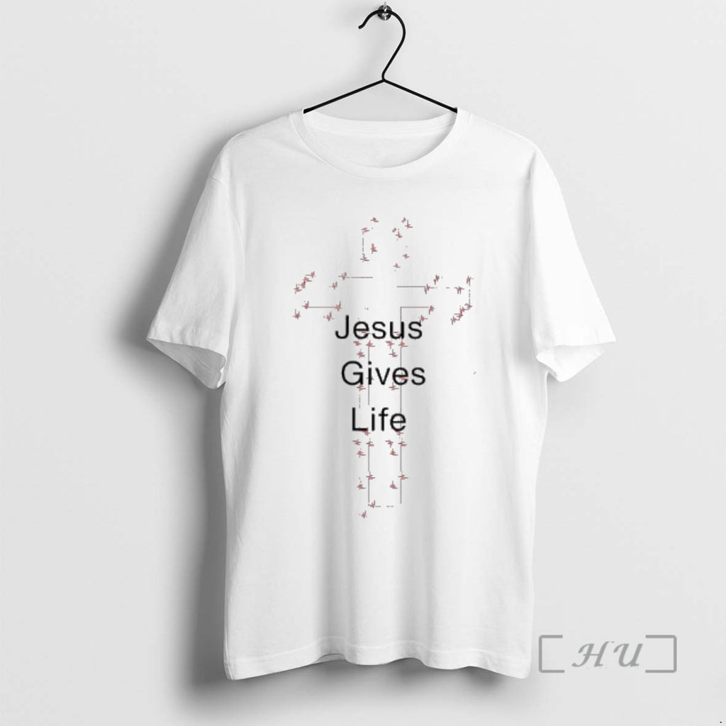 Officials Jesus Gives Life Simple T-Shirts, Hoodie, Sweatshirt | PureTeeCo.com
