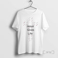 Officials Jesus Gives Life Simple T-Shirts, Hoodie, Sweatshirt | PureTeeCo.com
