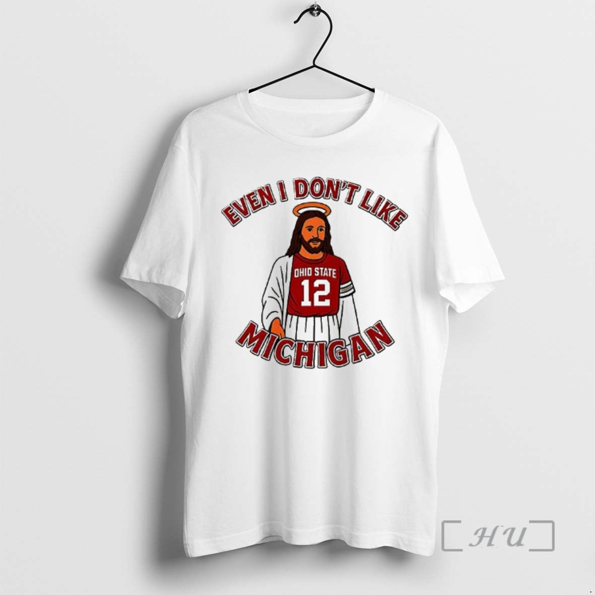 Officials Jesus Even I Dont Like Michigan Ohio Football T-Shirts, Hoodie, Sweatshirt | PureTeeCo.com