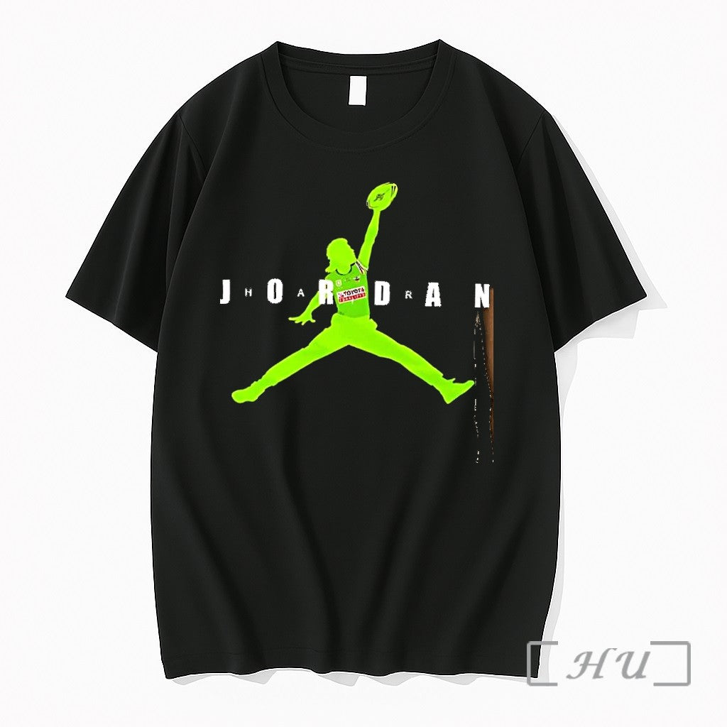 Officials Jhoardan Jumpman Style Rugby Player Canberra Raiders