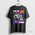 Officials Just A Arizona Girl In A Pennsylvania World T-Shirts, Hoodie, Sweatshirt | PureTeeCo.com