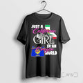 Officials Just A California Girl In A Oregon World T-Shirts, Hoodie, Sweatshirt | PureTeeCo.com