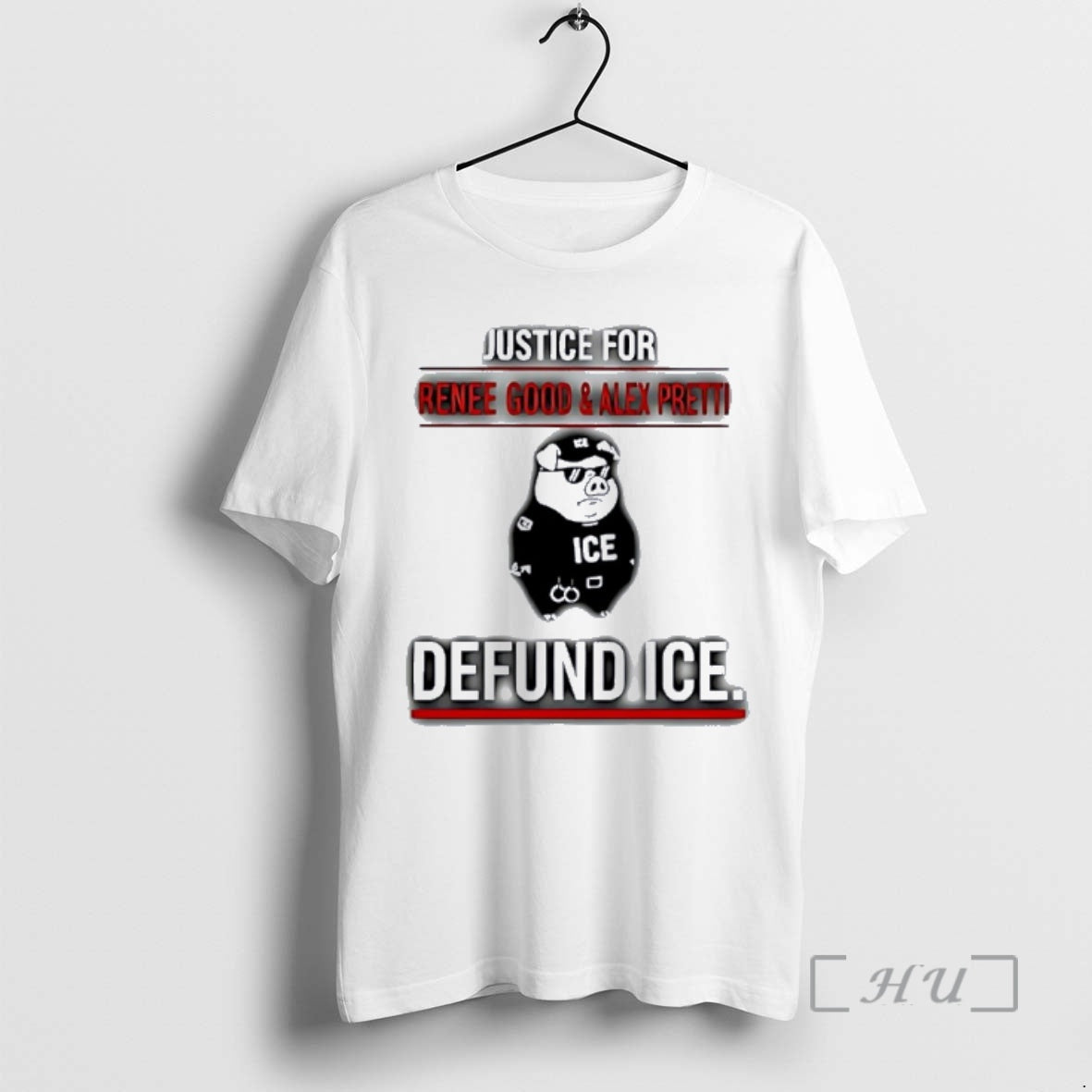 Officials Justice For Renee Good And Alex Pretti Defund Ice Pig Premium T Shirts Sweater Hoodie, Sweatshirt | PureTeeCo.com