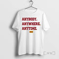 Officials Kansas City Anybody Anywhere Anytime T-Shirts, Hoodie, Sweatshirt | PureTeeCo.com