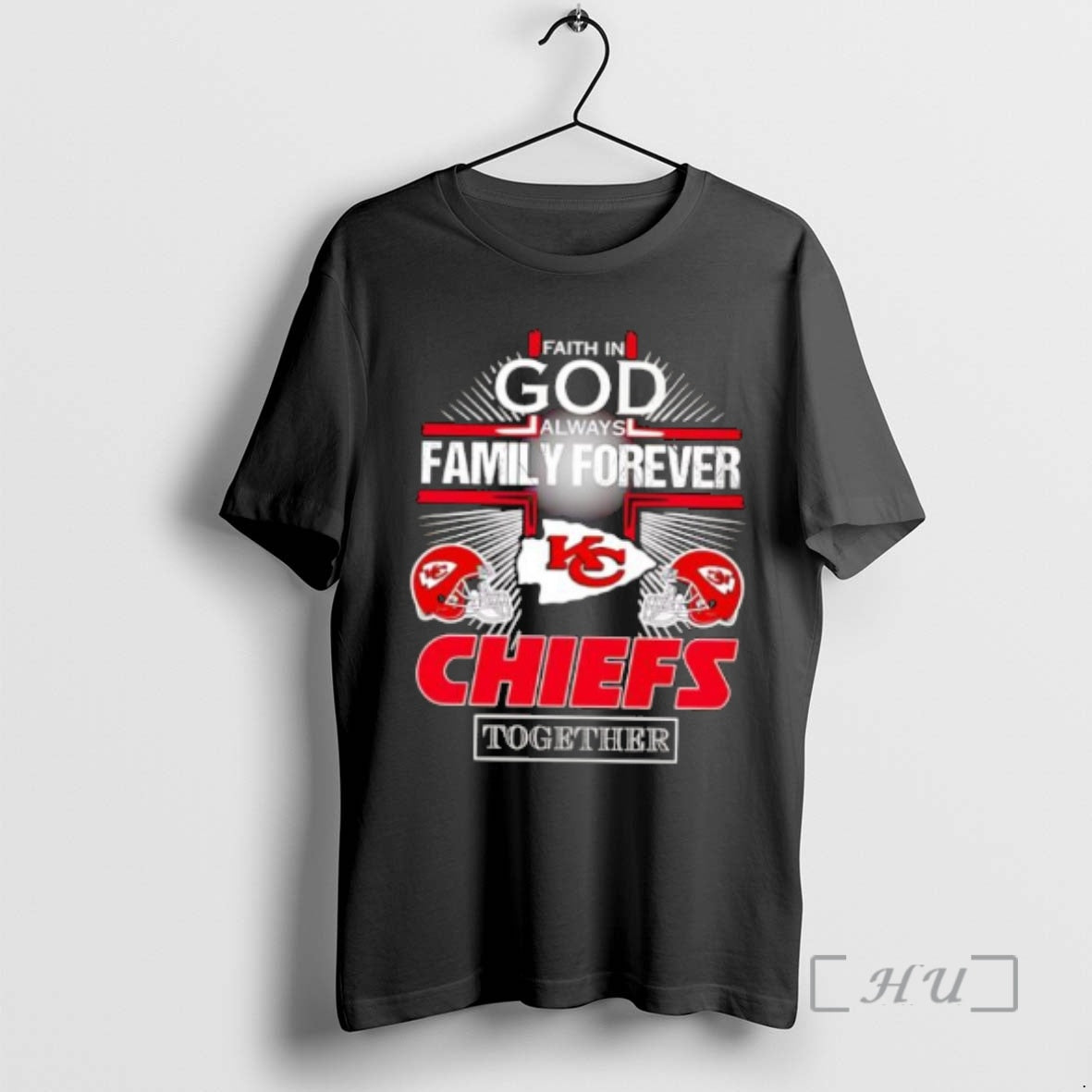 Officials Kansas City Chiefs Faith In God Family Forever T-Shirts, Hoodie, Sweatshirt | PureTeeCo.com