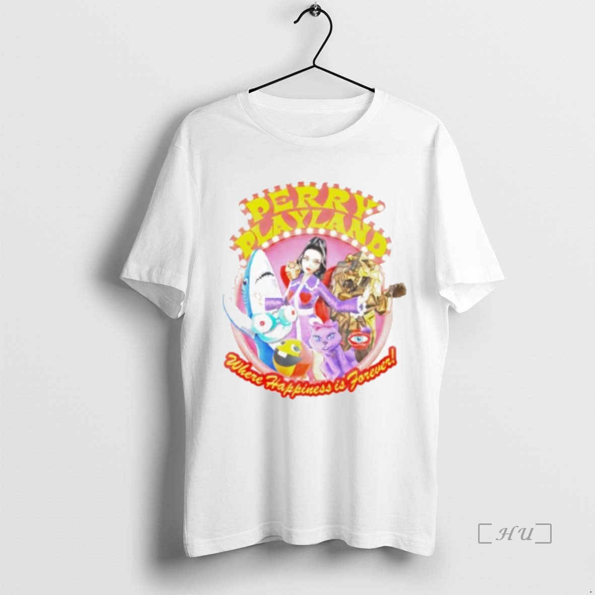 Officials Katy Perry Shop Merch Perry Playland Ringer T-Shirts, Hoodie, Sweatshirt | PureTeeCo.com