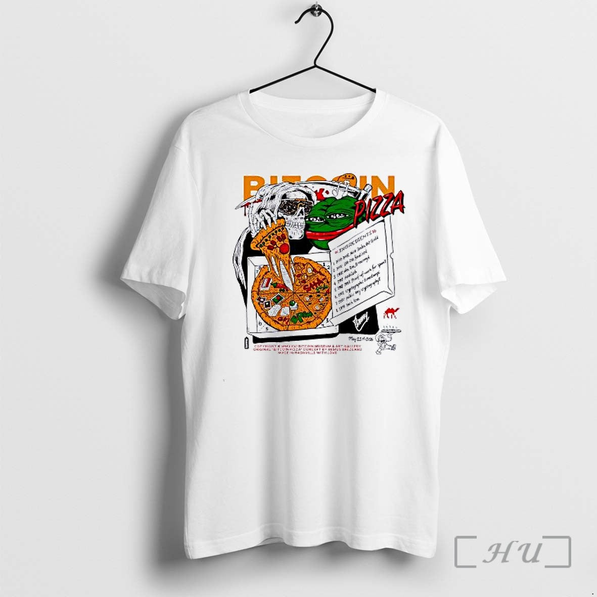 Officials Kermit The Frog Bitcoin Pizza Copyright
