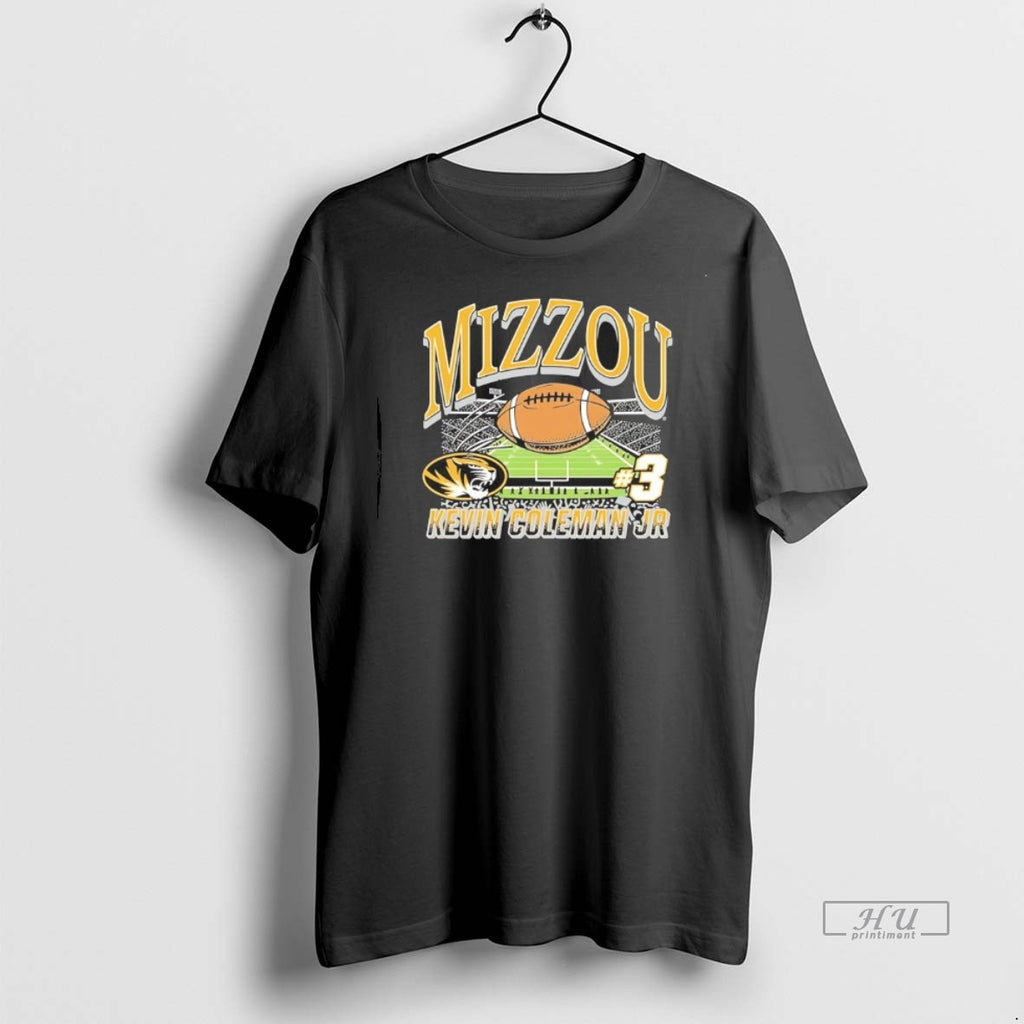 Officials Kevin Coleman Jr 3 Missouri Tigers Football Name And Number Shirt Sweater