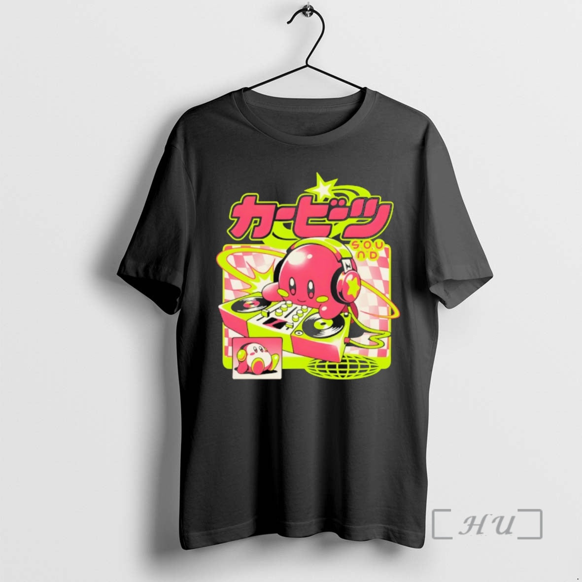 Officials Kirby As A Dj Cute Beats