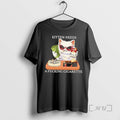 Officials Kitten Needs A Fucking Cigarette Funny Cat Smoking Money Glasses Premium T Shirts Sweater Hoodie, Sweatshirt