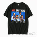 Officials Knicks Nyc Brothers Brunson Towns Og Anunoby Hart Signatures Tee Premium T Shirts Sweater