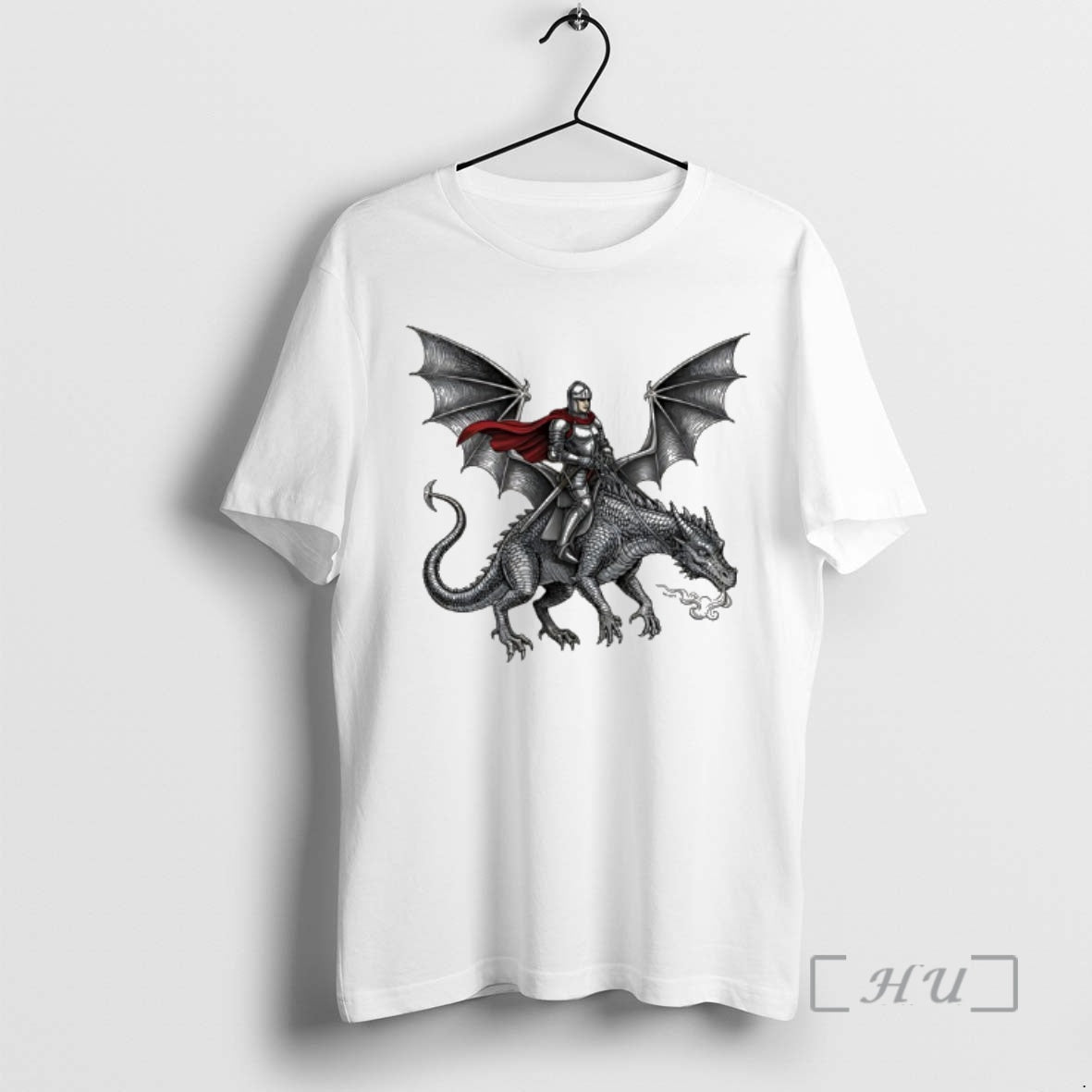 Officials Knight Riding Dragon Art T-Shirts, Hoodie, Sweatshirt | PureTeeCo.com