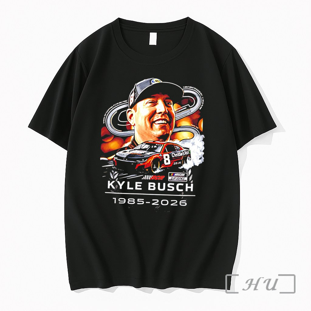 Officials Kyle Busch 1985 2026 18 Rowdy Thank You Rowdy Tee Premium T Shirts Sweater