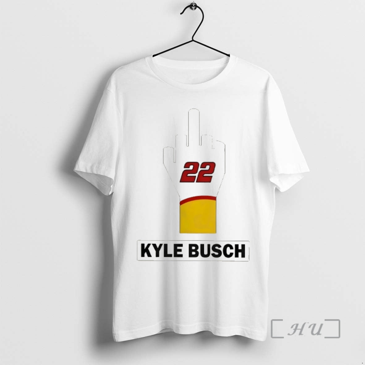 Officials Kyle Busch Nascar Cup Series 22 Middle Finger Hand T-Shirts, Hoodie, Sweatshirt | PureTeeCo.com