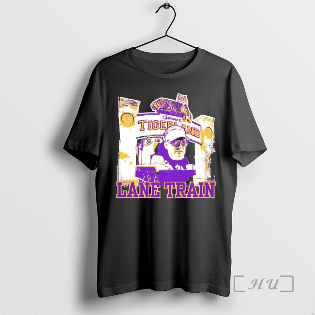 Officials Lane Kiffin Welcome To Tigerland Lane Train Christmas Chriast T-Shirts, Hoodie, Sweatshirt | PureTeeCo.com