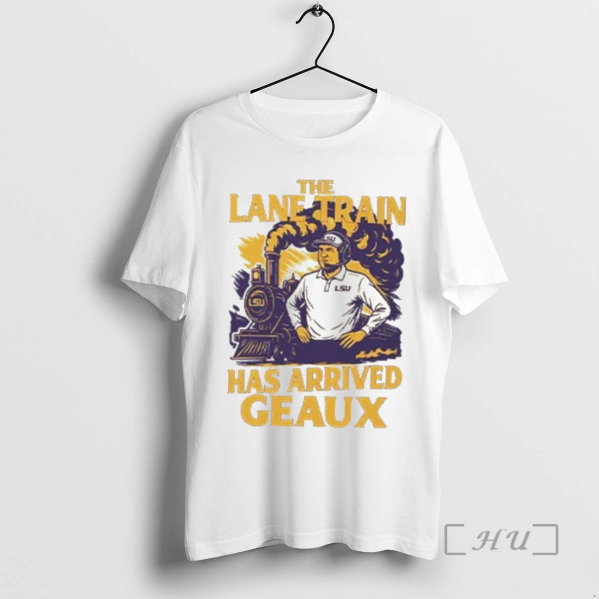 Officials Lane Kiffinn Lsuu Louisiana Tigers Train Has Arrived Geaux T-Shirts, Hoodie, Sweatshirt | PureTeeCo.com