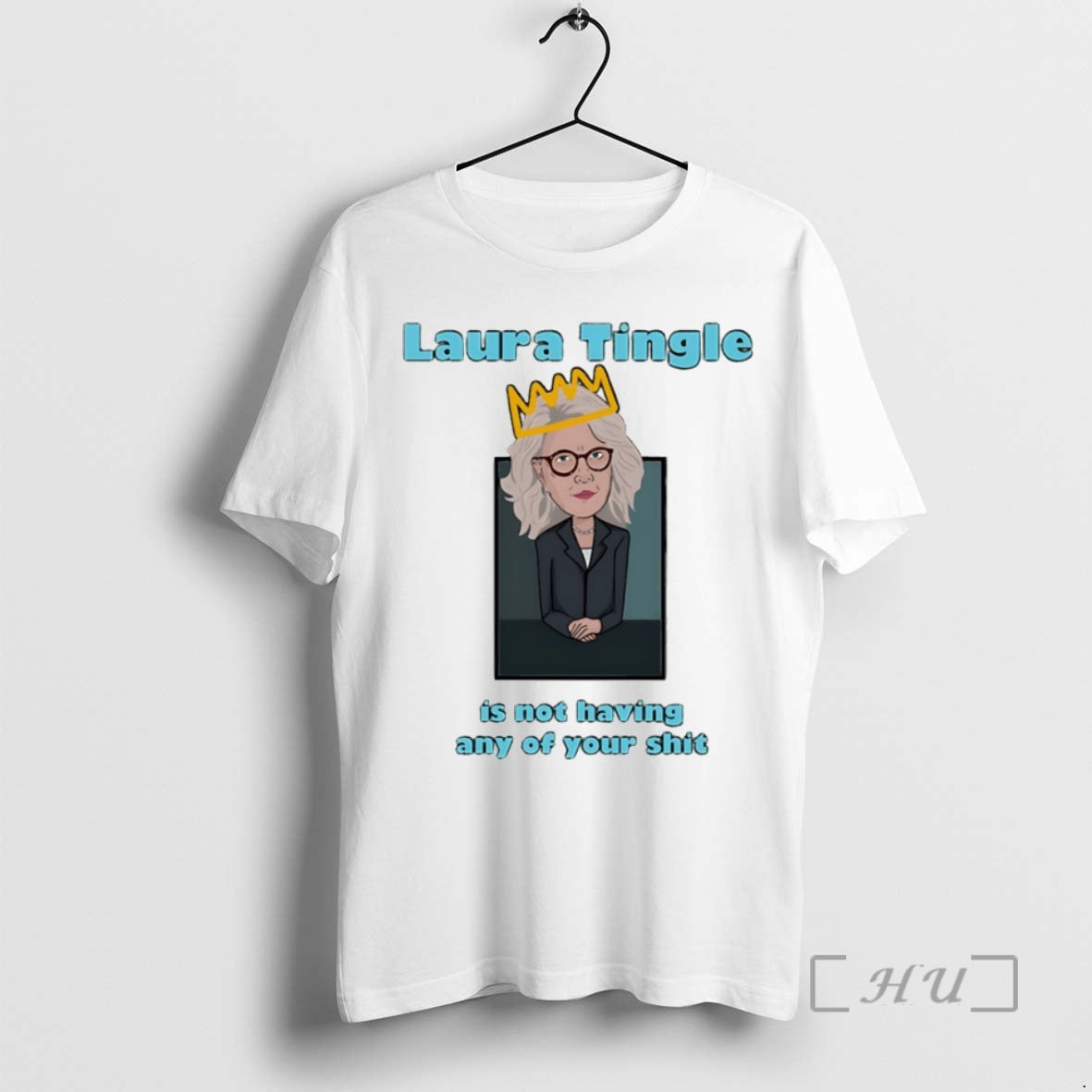 Officials Laura Tingle Is Not Haciving Any Of Your Shit Circle Premium T Shirts Sweater Hoodie, Sweatshirt | PureTeeCo.com