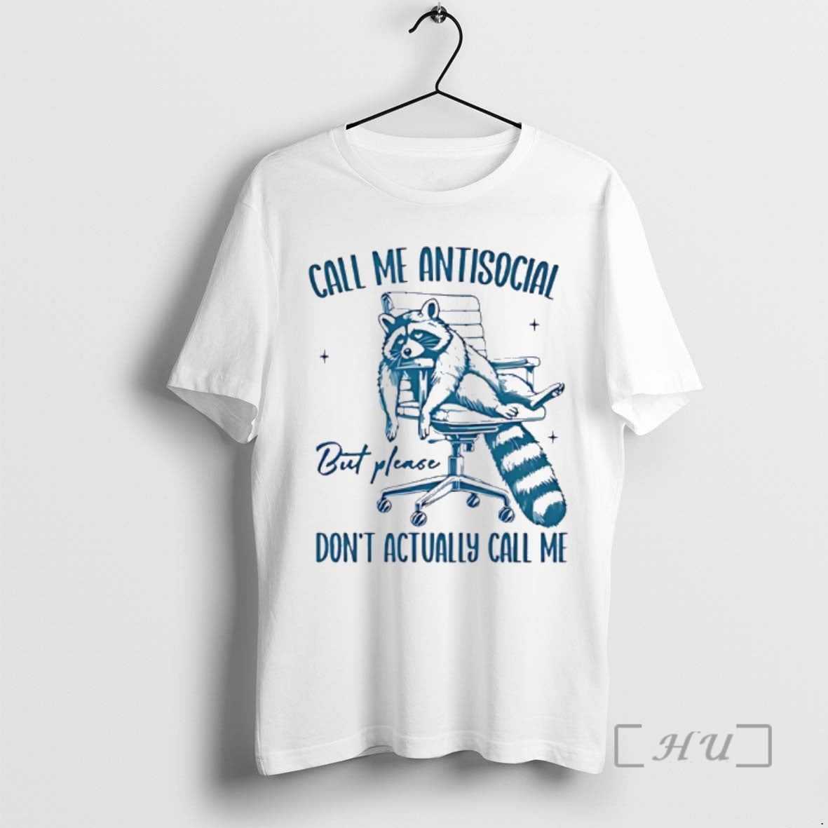 Officials Lazy Raccoon Call Me Antisocial But Please Dont Call Me Premium T Shirts Sweater Hoodie, Sweatshirt | PureTeeCo.com