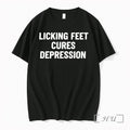 Officials Licking Feet Cures Depression 1 Premium T Shirts Sweater Hoodie Jpg