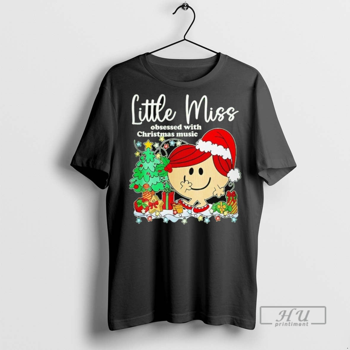 Officials Little Miss Obsessed With Christmas Music T Shirts