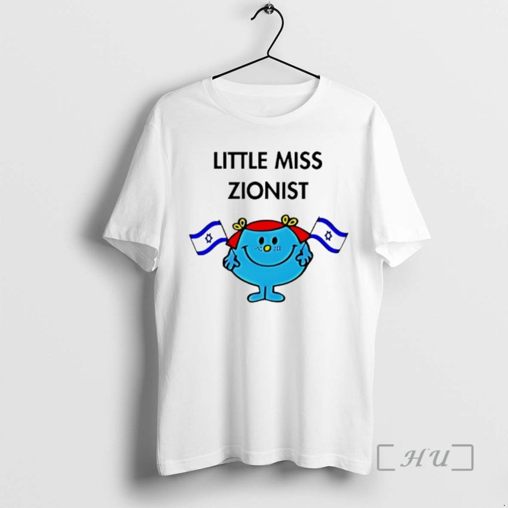 Officials Little Miss Zionist Jew Flag T-Shirts, Hoodie, Sweatshirt | PureTeeCo.com