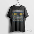 Officials Los Angeles Chargers Bolt Up Family Trust Respect Ugly Christmas Premium T Shirts Sweater Hoodie, Sweatshirt