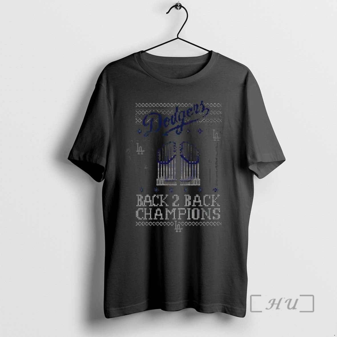 Officials Los Angeles Dodgers Back 2 Back Champions Trophy 8bit Game Style Premium T Shirts Hoodie, Sweatshirt