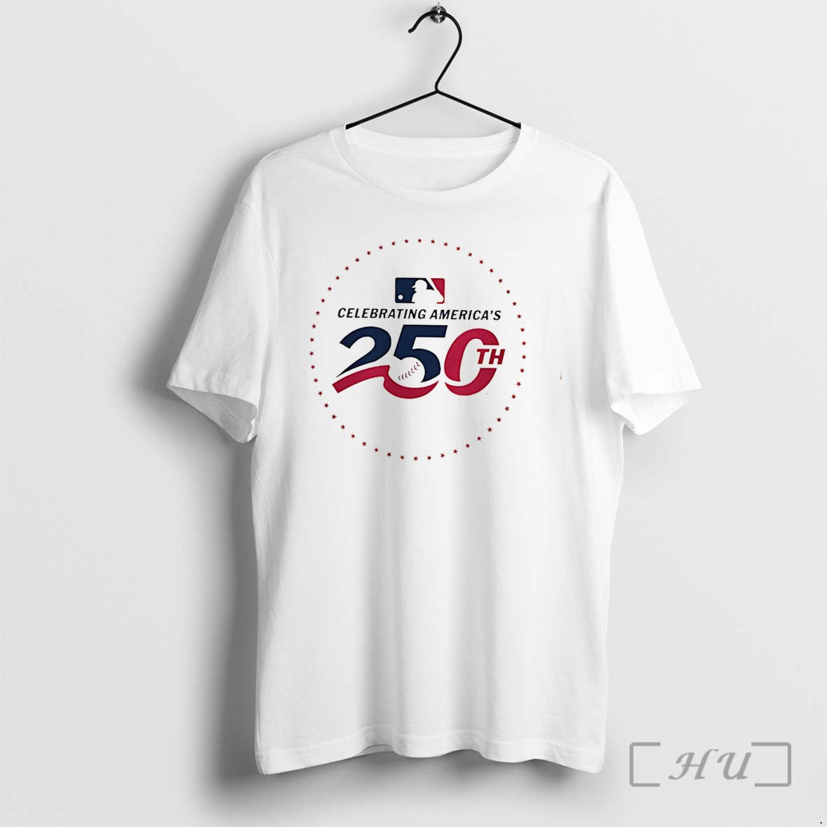 Officials Los Angeles Dodgers Celebrating Americas 250th Logo Tee