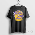 Officials Los Angeles Lakers Snow Time Christmas Chriast T-Shirts, Hoodie, Sweatshirt | PureTeeCo.com