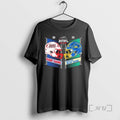 Officials Louisiana Ragin Cajuns Vs Delaware Blue Hens 2025 68 Ventures Bowl Ventures Bowl Head T-Shirts, Hoodie, Sweatshirt