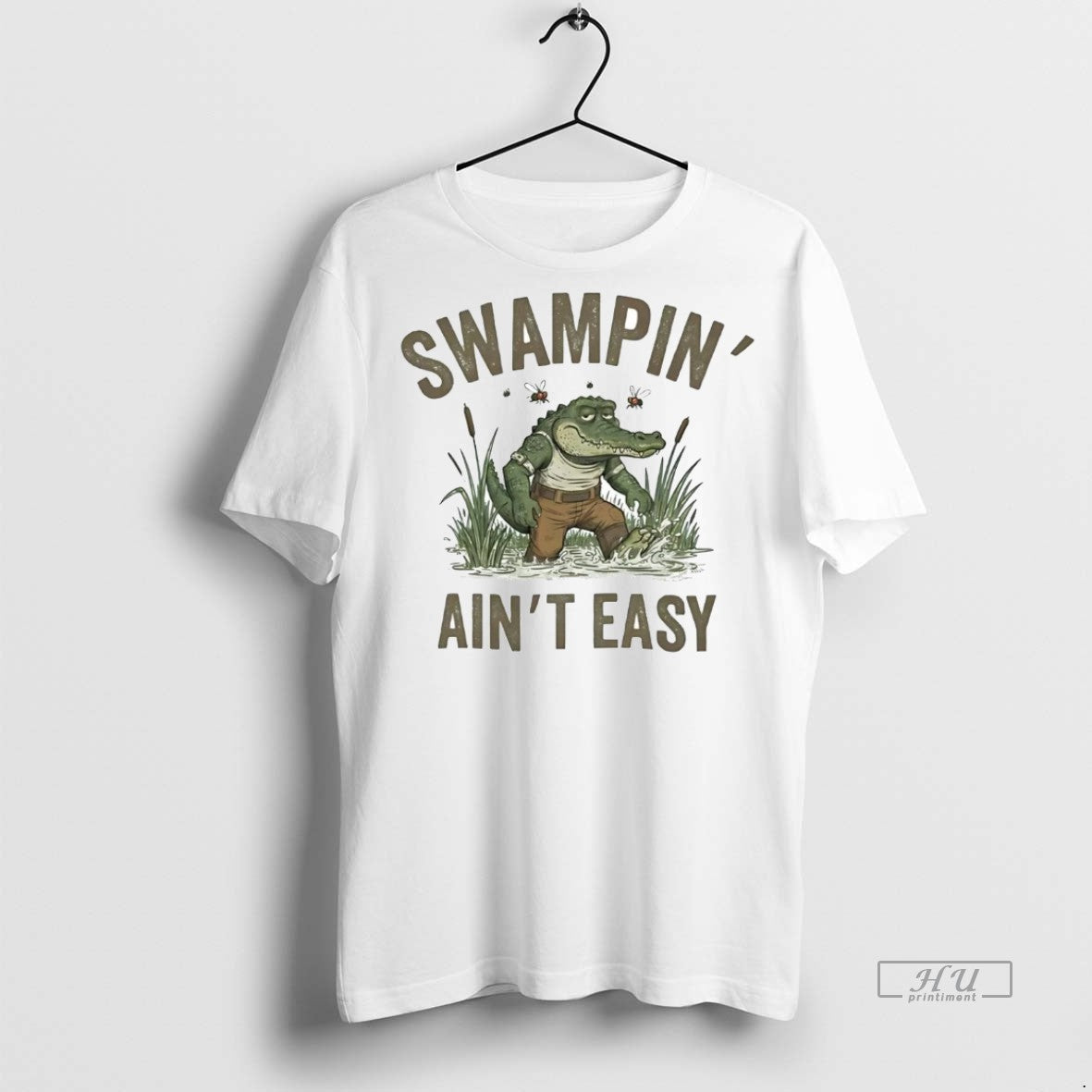 Officials Louisiana Gator Swampin Aint Easy Shirt Sweater