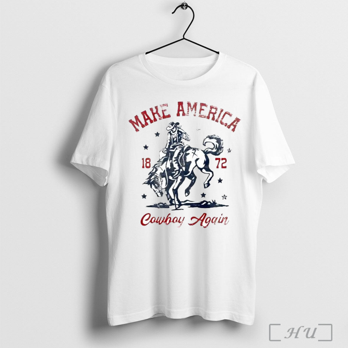 Officials Make America Cowboy Again 1872 Bull Riding T Shirt