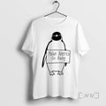 Officials Make America Go Away Penguin Holding Protest Sign Graphic T-Shirts, Hoodie, Sweatshirt | PureTeeCo.com