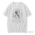 Officials Marcus Aurelius What Stands In The Way Becomes The Way Premium T Shirts Sweater