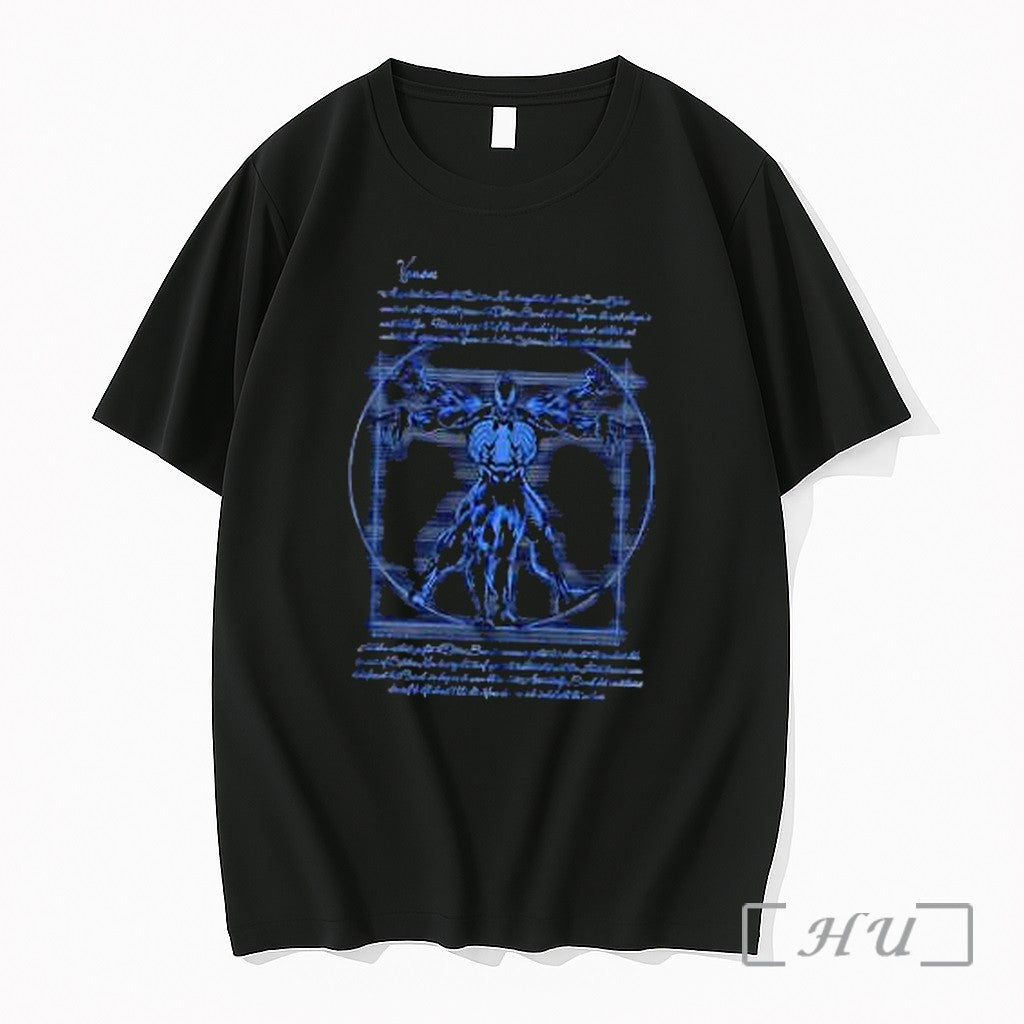 Officials Marvel Venom Vitruvian Man Blueprint Symbiote