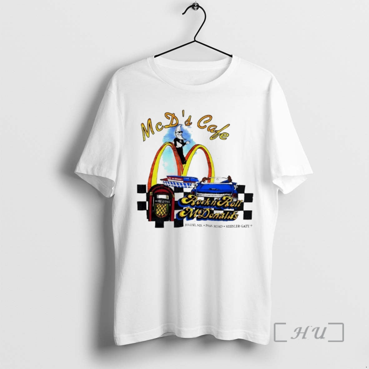 Officials Mcdonalds Cafe Rock N Roll T-Shirts, Hoodie, Sweatshirt | PureTeeCo.com