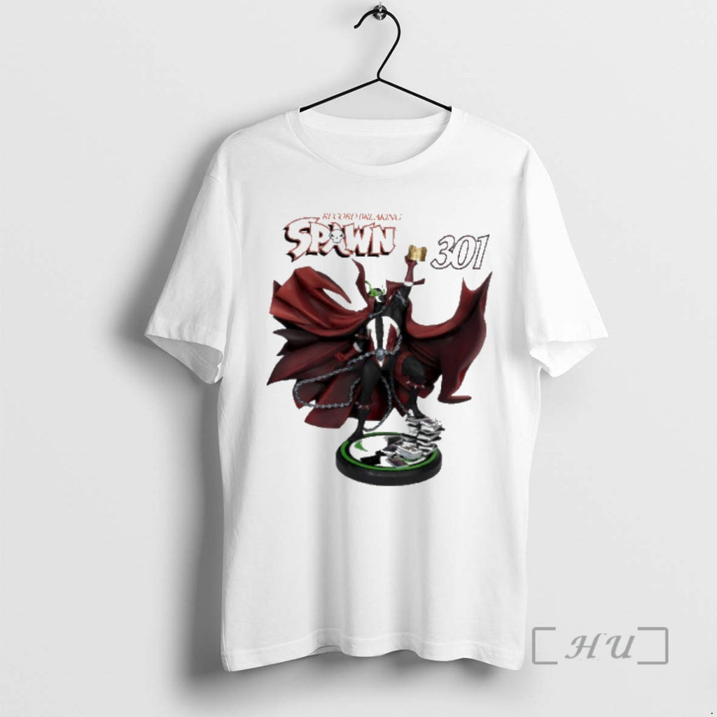 Officials Mcfarlane Toy Stores Spawn 301 Statue T-Shirts, Hoodie, Sweatshirt | PureTeeCo.com