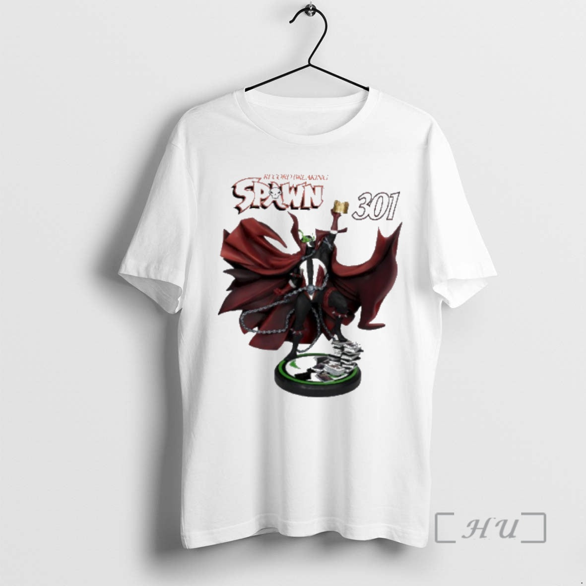 Officials Mcfarlane Toy Stores Spawn 301 Statue T-Shirts, Hoodie, Sweatshirt | PureTeeCo.com