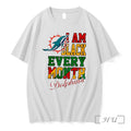 Officials Miami Dolphins I Am Black Every Month Logo Tee
