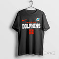 Officials Miami Dolphins X Ucme John Cena Never Give Up 2 Sided Premium T Shirts Hoodie, Sweatshirt | PureTeeCo.com