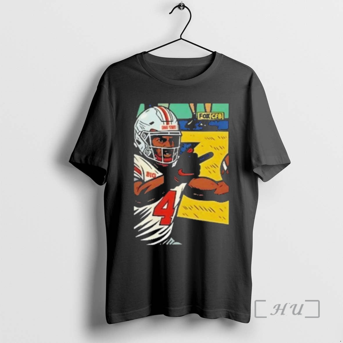 Officials Middle Finger Jeremiah Smith Flips Off Michigan Fan T-Shirts, Hoodie, Sweatshirt | PureTeeCo.com