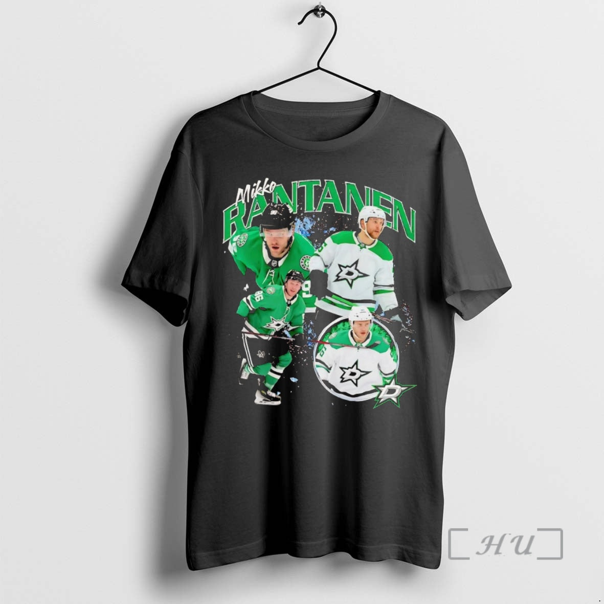 Officials Mikko Rantanen Player Collage Dallas Stars T-Shirts, Hoodie, Sweatshirt | PureTeeCo.com