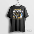 Officials Milwaukee Brewers Baseball 1970 National League Classic Shirt