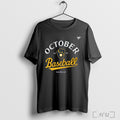 Officials Milwaukee Brewers October Baseball 2025 Mlb Postseason T Shirt