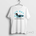 Officials Minnesota Loon Ice Out Love Melts Ice Minnesota T-Shirts, Hoodie, Sweatshirt | PureTeeCo.com