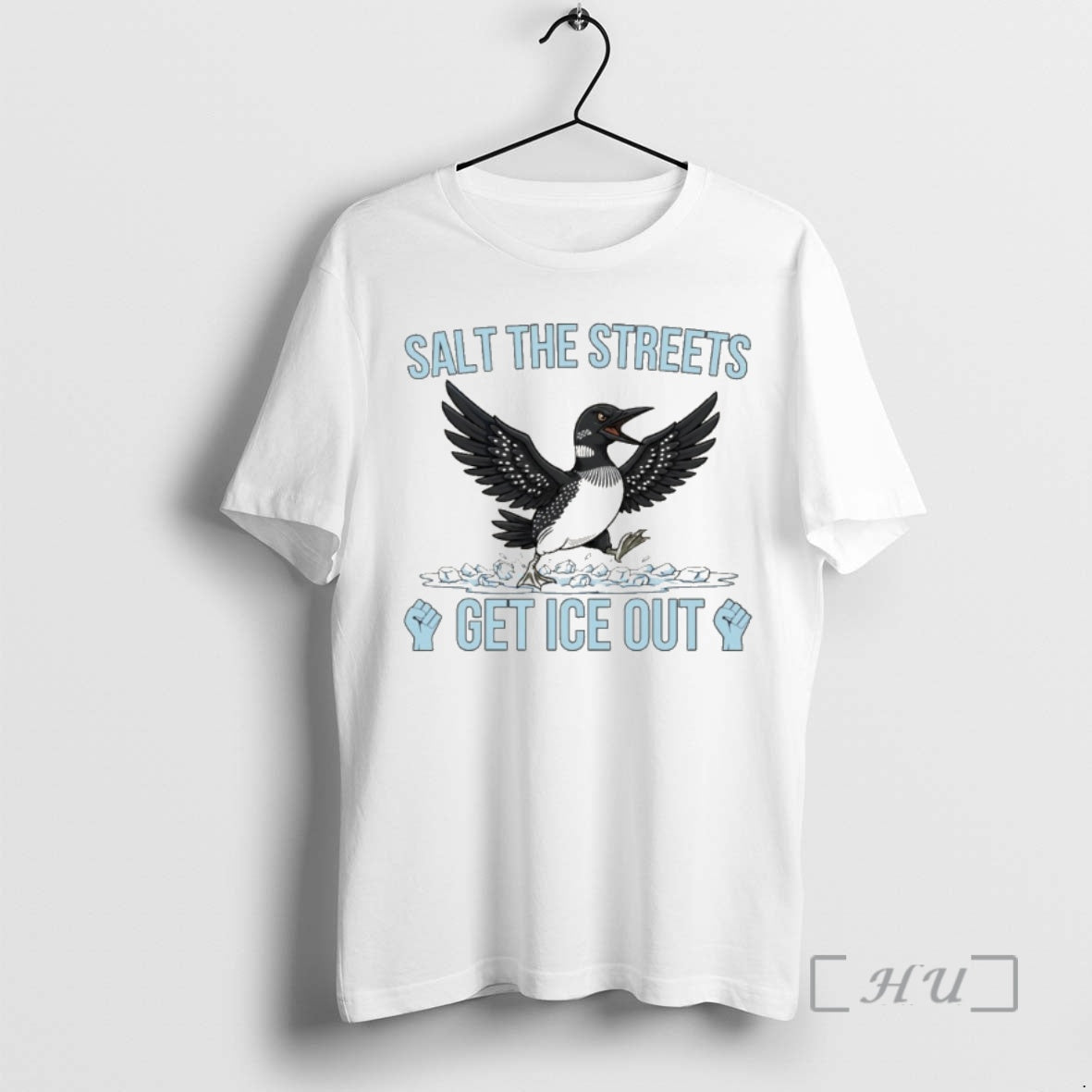 Officials Minnesota Loon Salt The Streets Get Ice Out T-Shirts, Hoodie, Sweatshirt | PureTeeCo.com