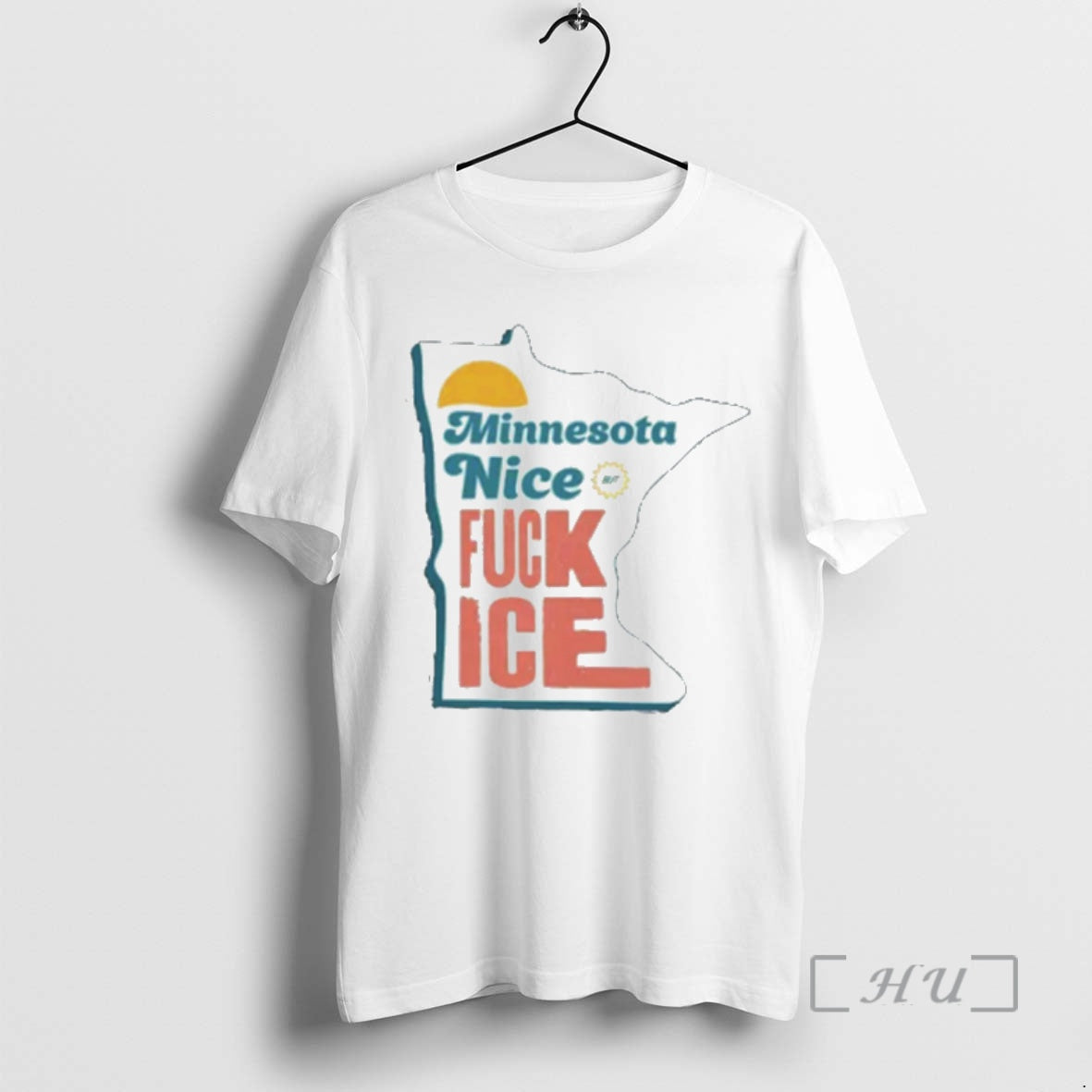 Officials Minnesota Nice Fuck Ice State Outline Retro Typography T-Shirts, Hoodie, Sweatshirt | PureTeeCo.com
