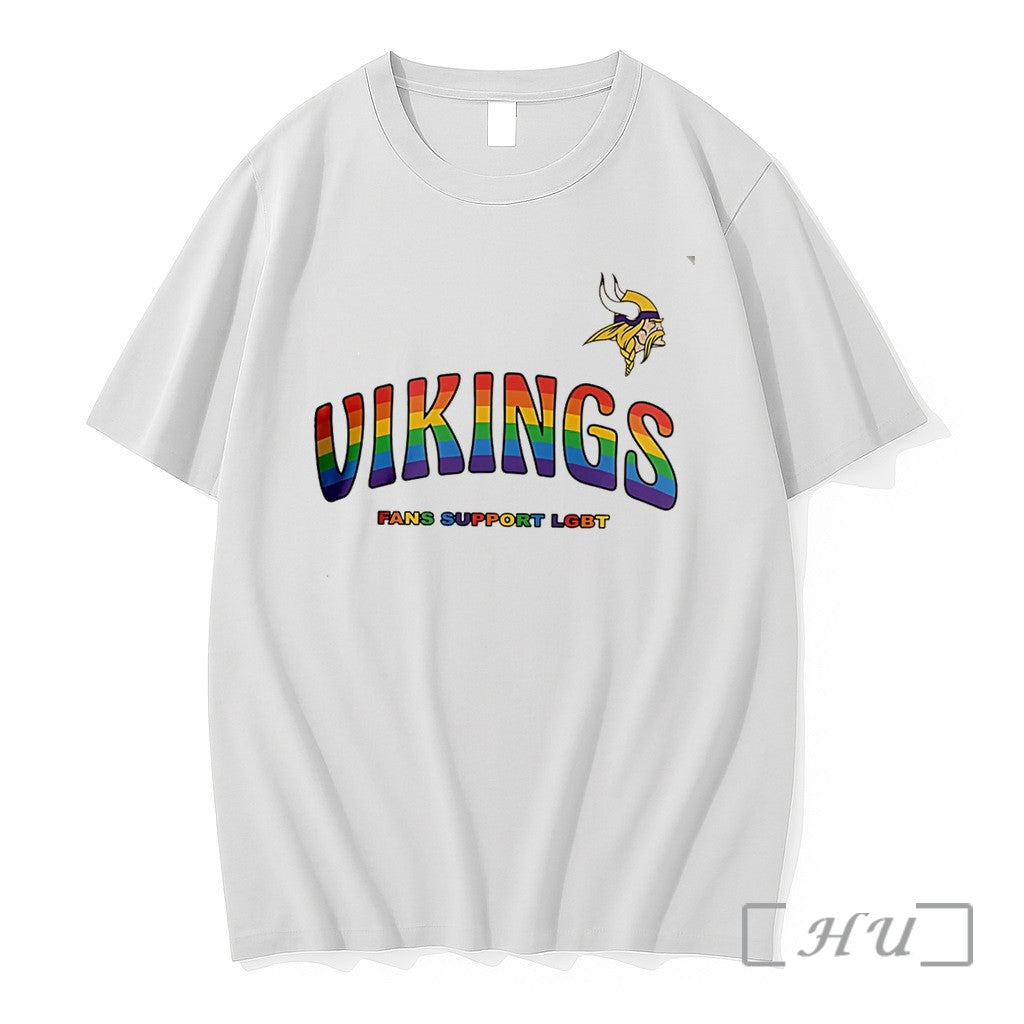 Officials Minnesota Vikings Fans Support Lgbt Pride Month Tee